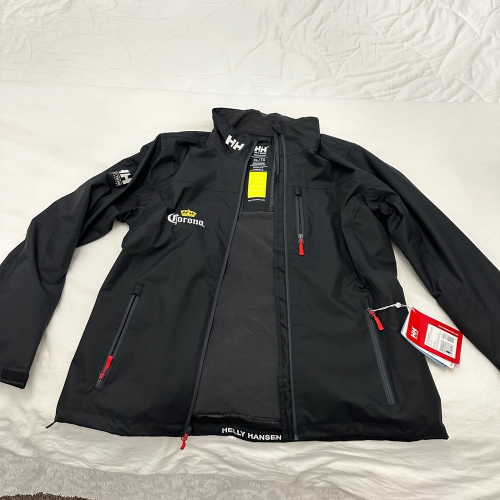 New with tags Helly Hansen Corona embroidered waterproof jacket